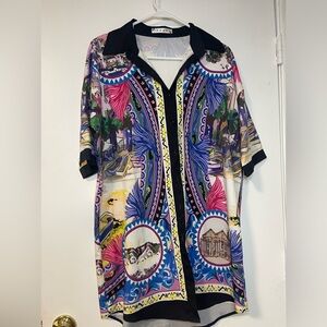 XL Over sized button dress or button down shirt